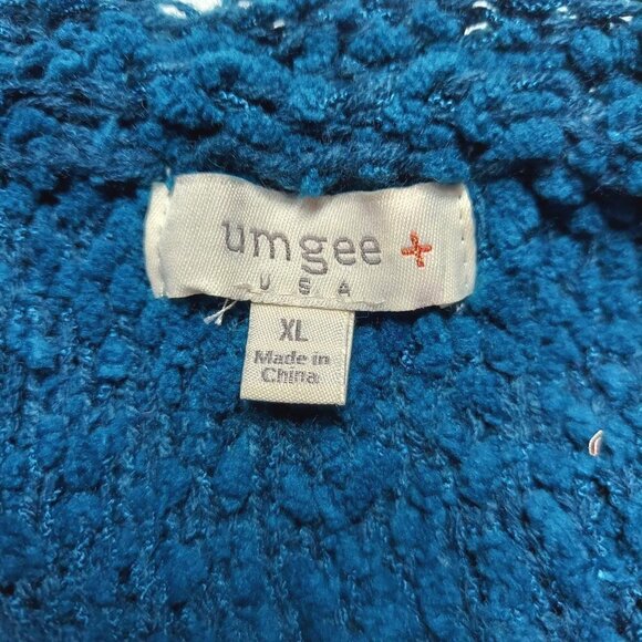 Umgee Women's Oversized Lagenlook Chunky Open Front Cardigan - Picture 6 of 7